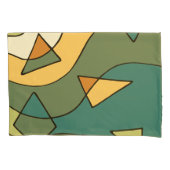 Handgetrokken abstract ontwerp kussensloop (Voorkant)