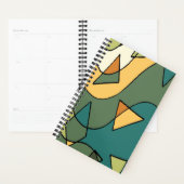 Handgetrokken abstract ontwerp planner (Display)