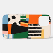 Handgetrokken diverse vormen. Abstracte hedendaags Case-Mate iPhone Case (Achterkant (horizontaal))