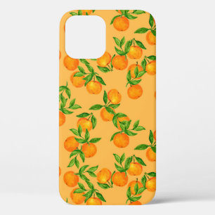 Handgetrokken naadloos achtergrondpatroon geïnspir iPhone 12 hoesje