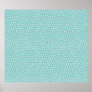 Handgetrokken patroon poster