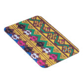 Handgeweven Thai Silk Patroon Magneet (Rechterzijde)