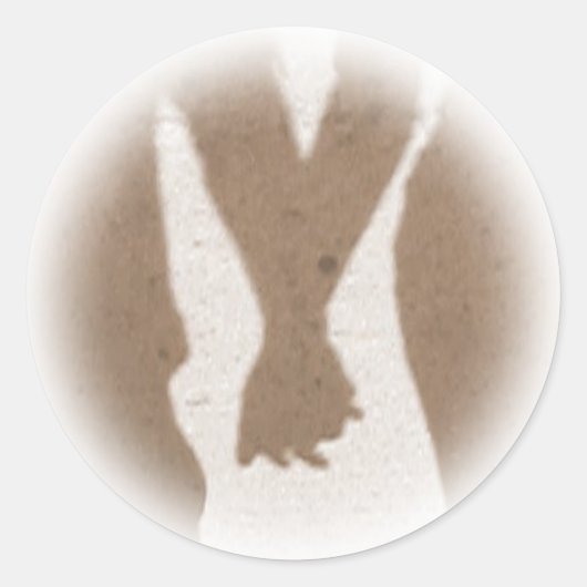 Handgreden Ronde Sticker (Voorkant)