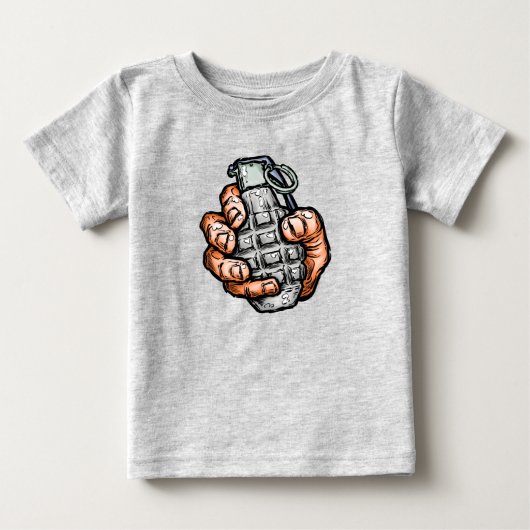 Handgrenade in stripstijl (Voorkant)