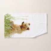 Handhanddoek met grizzly beer cub handdoeken (Handdoek)