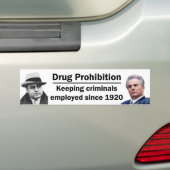 Handhaving van criminelen bumpersticker (Op auto)