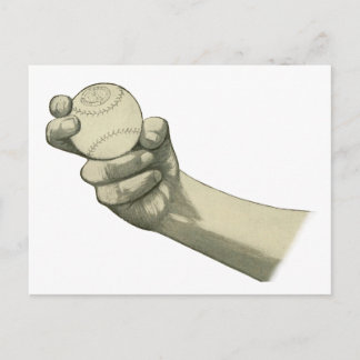 Handhonkbal ~ illustratie briefkaart