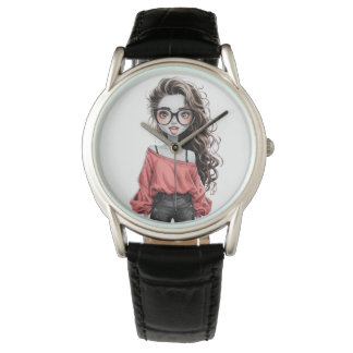 Handhorloge met meisjesontwerp horloge