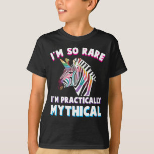 Handicap Colorful Zebra Unicorn T-shirt