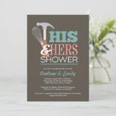 Handicap Couple Shower Invitation (Debout devant)