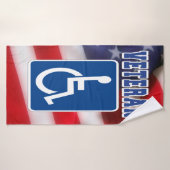 Handicap Handicap Vétérinaire États-Unis (Serviette de bain)