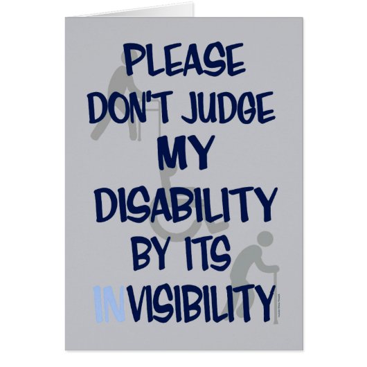 Handicap/INvisibilité (Devant)