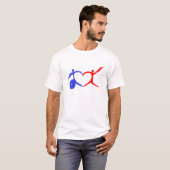 Handicap Ondersteuning T-shirt Hart Helpende Hande (Voorkant volledig)