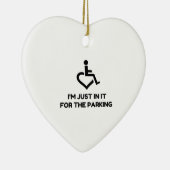 Handicap Parking Keramisch Ornament (Rechts)