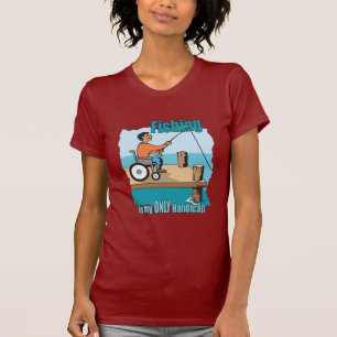 Handicap Rolstoel Gevist T-shirt