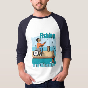 Handicap Rolstoel Gevist T-shirt