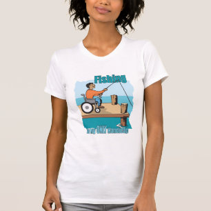 Handicap Rolstoel Gevist T-shirt