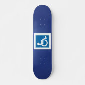 Handicap Sign Skateboard (Voorkant)