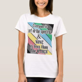 handicap trots iedereen deel van het spectrum t-shirt (Voorkant)
