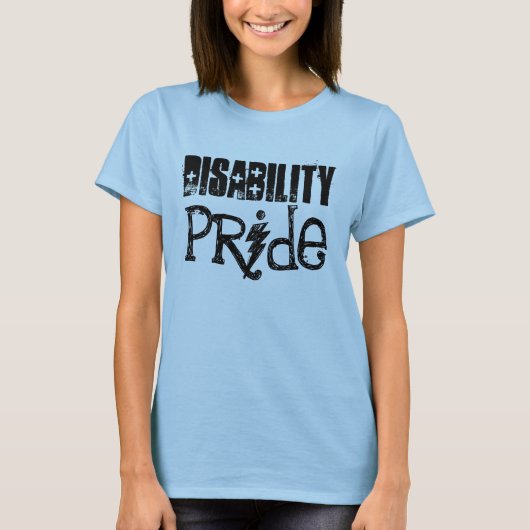 handicap, trots t-shirt (Voorkant)