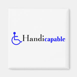 Handicapabel (rolstoel) magneet