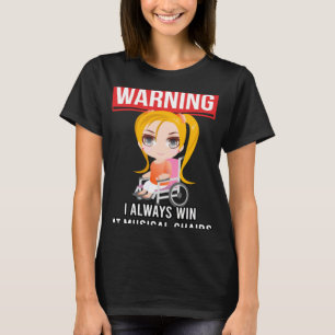 Handicapabele gehandicapte rolstoel H T-shirt