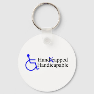 Handicapable 2 sleutelhanger