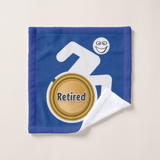 Handicapés à la retraite (Gant de toilette)