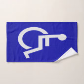 Handicapés handicapés (Serviette à main)