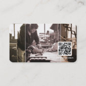 Handig Man | Bouw | Contractant Visitekaartje (Achterkant)