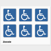 Handig Vierkante Sticker (Vel)