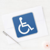 Handig Vierkante Sticker (Envelop)