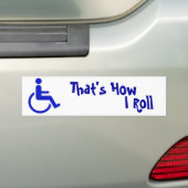 Handige Bumpersticker (Op auto)