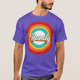 Handige naam Shirt Handy Circle