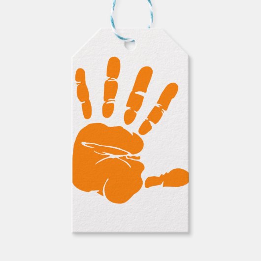 Handindruk Cadeaulabel (Voorkant)