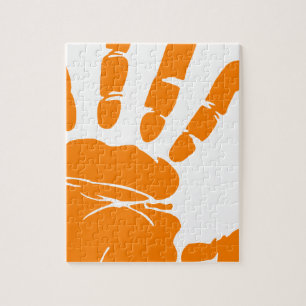 Handindruk Legpuzzel