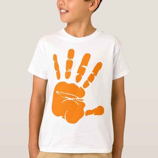 Handindruk T-shirt (Voorkant)