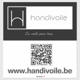 Handivoile promotional sticker
