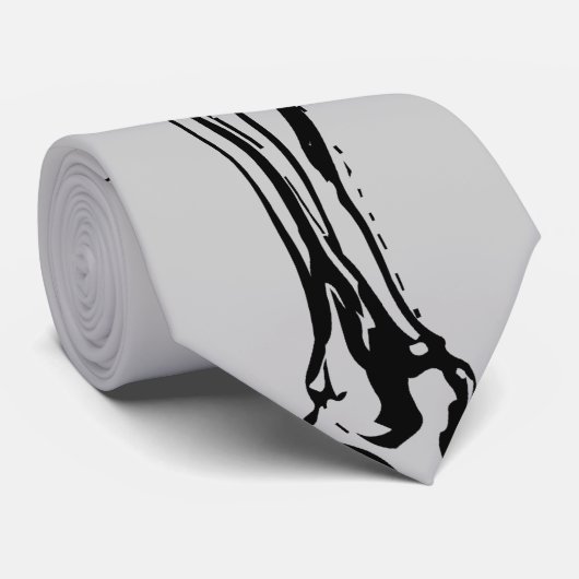 Handje van de staat stropdas (Opgerold)