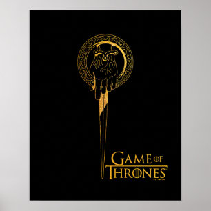 Handje van het Koningspictogram Poster