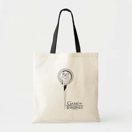 Handje van het Koningspictogram Tote Bag (Voorkant)