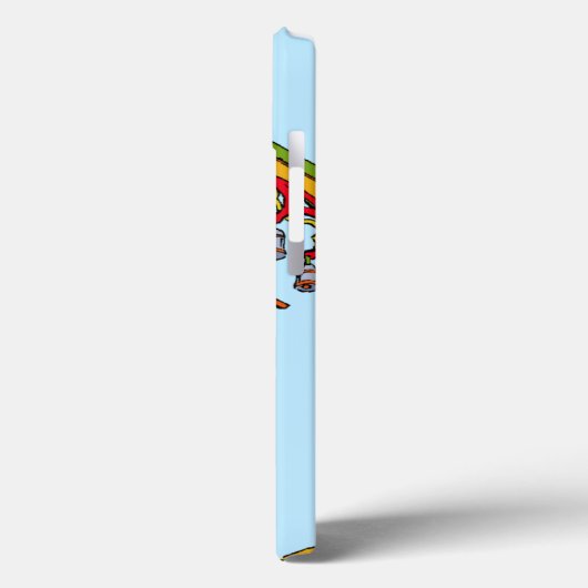  handklokken Hoesje-Mate iPhone Case (Achterkant / Links)