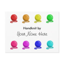 Handknippen met wasinstructies