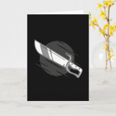 Handle Knife Kaart (Gele Bloem)