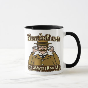 Handlebar Mustache Gentleman Mok