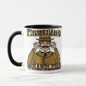 Handlebar Mustache Gentleman Mok (Links)