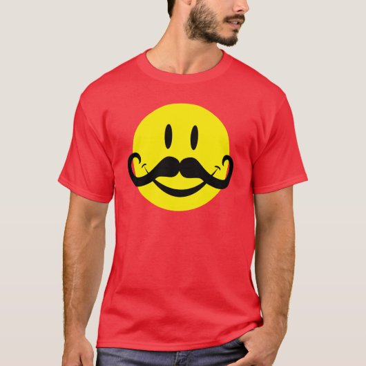Handlebar Mustache T-shirt (Voorkant)