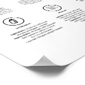 Handleiding Verwijderingssymbolen instellen Poster (Hoek)