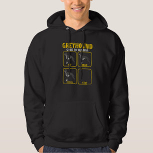 handleiding voor griezelige whippet dog training g hoodie