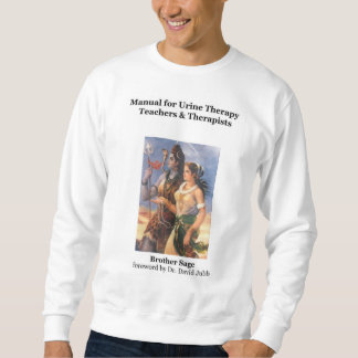Handleiding voor urinetherapie shirt met afbeeldin